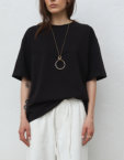 Футболка чорна оверсайз BALCONY GARMENT (BLCN_1319-1)