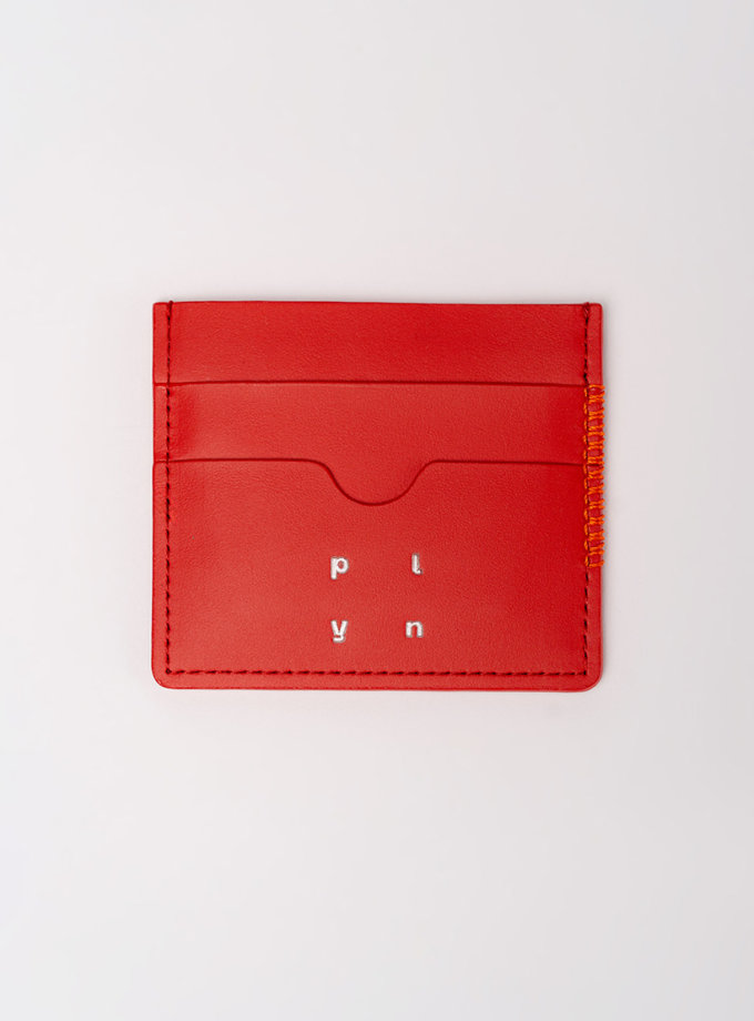 Кардхолдер 4 карти червоний PLYN (PLN_KAR_SLO4_RED)