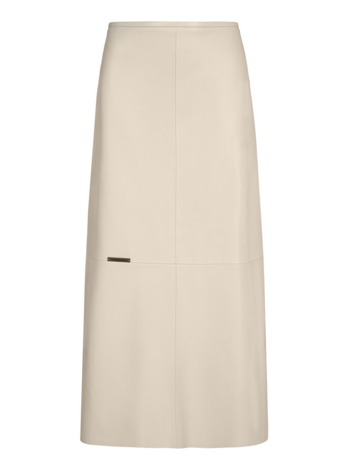 Спідниця міді A-силуету бежевого кольору 7/11 SEVEN ELEVEN (SE_SE26Sk2Md_Bg)