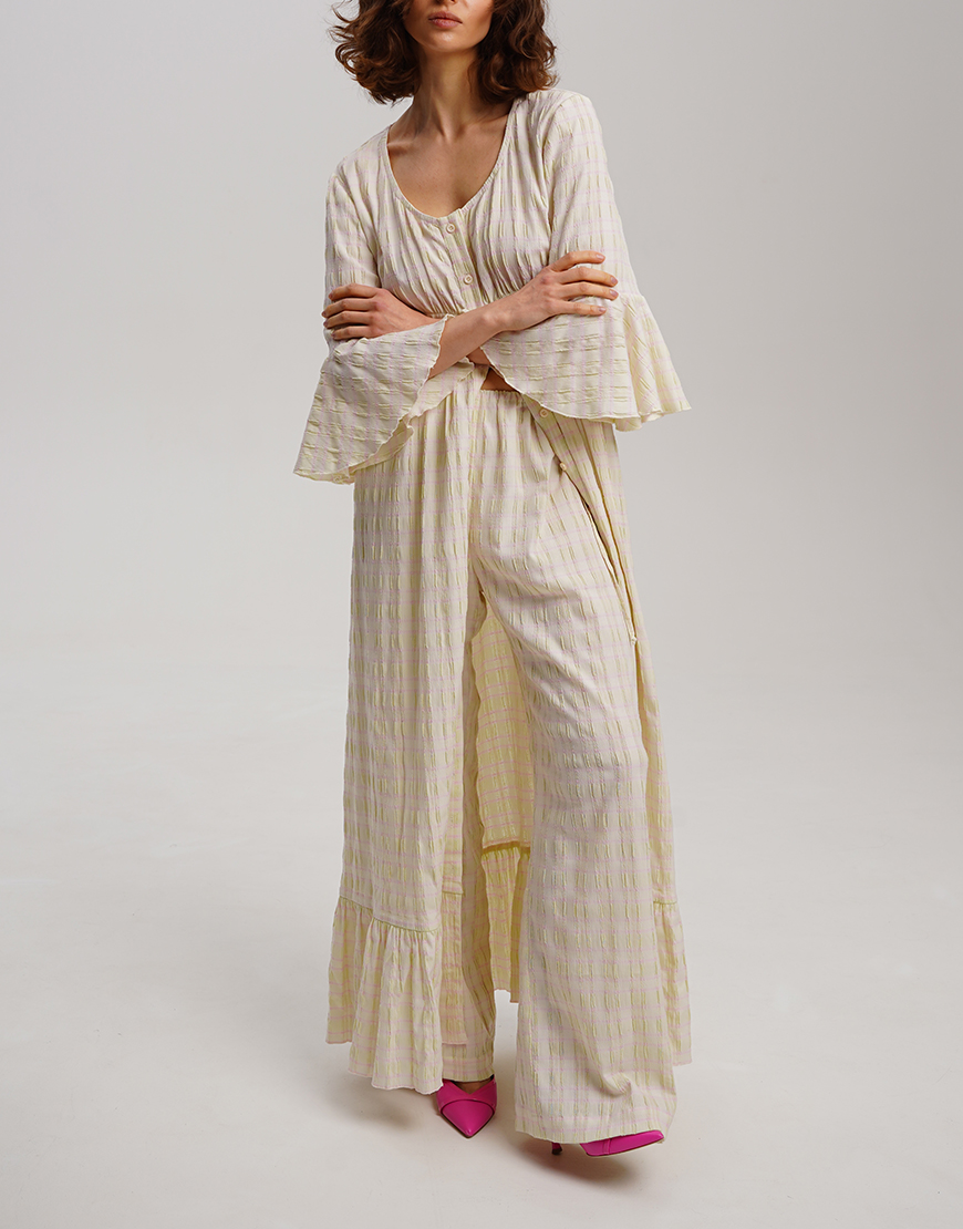 DSC05969 Фактурні легкі штани на завʼязках по бокам XM BY MALINOVSKAYA (XM_30_RN9_12) - фото 4