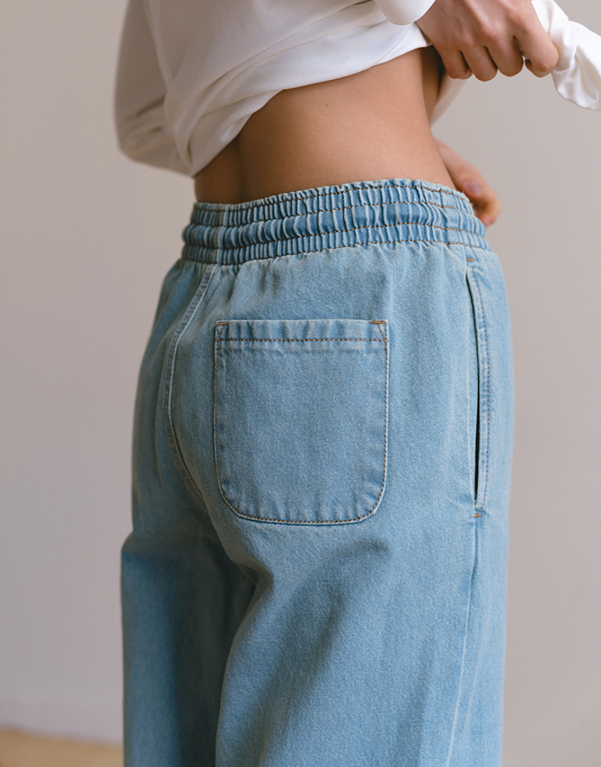 DSC09560s-1068x16001 Джинси блакитні BALCONY GARMENT (BLCN_1451) - фото 2