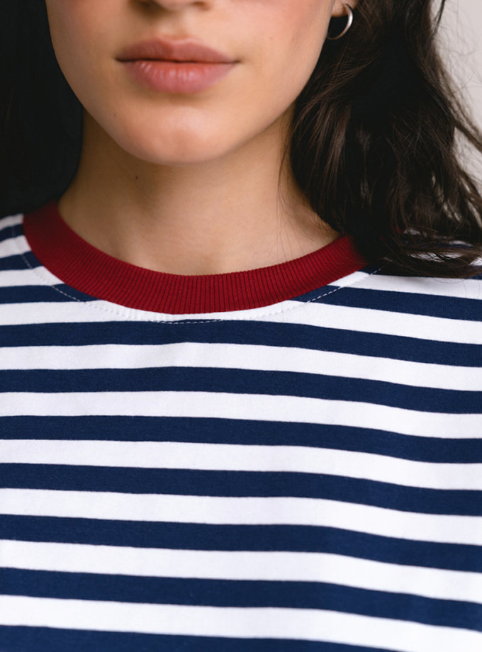 Футболка в синю смужку BALCONY GARMENT (BLCN_1448)