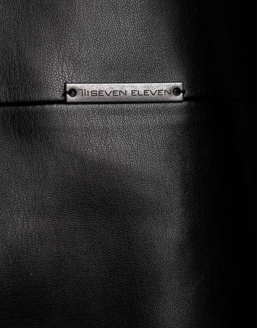 Fabric_PKHP_114 Спідниця міді A-силуету чорного кольору 7/11 SEVEN ELEVEN (SE_SE26Sk2Md_B) - фото 4