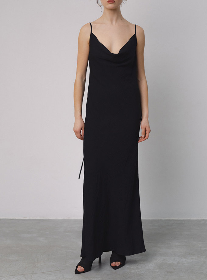 Сукня Комбінація чорна NOMA STUDIO (NOMA_182025)