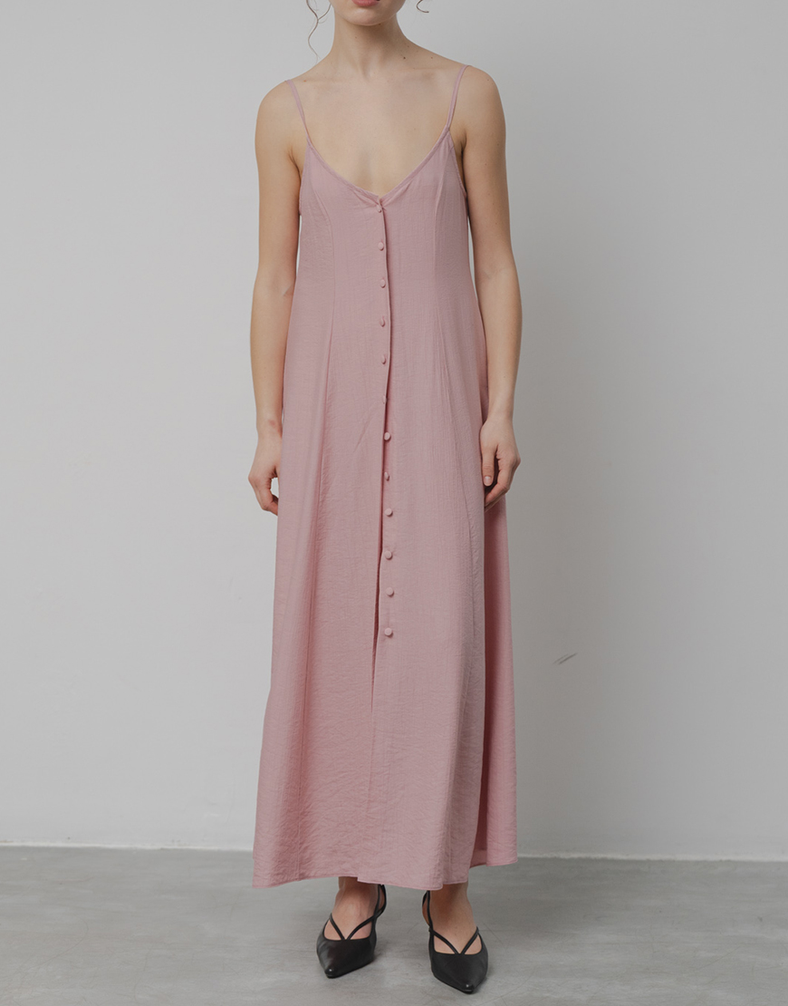 IMG_4525 Сукня на ґудзиках рожева NOMA STUDIO (NOMA_262025) - фото 3