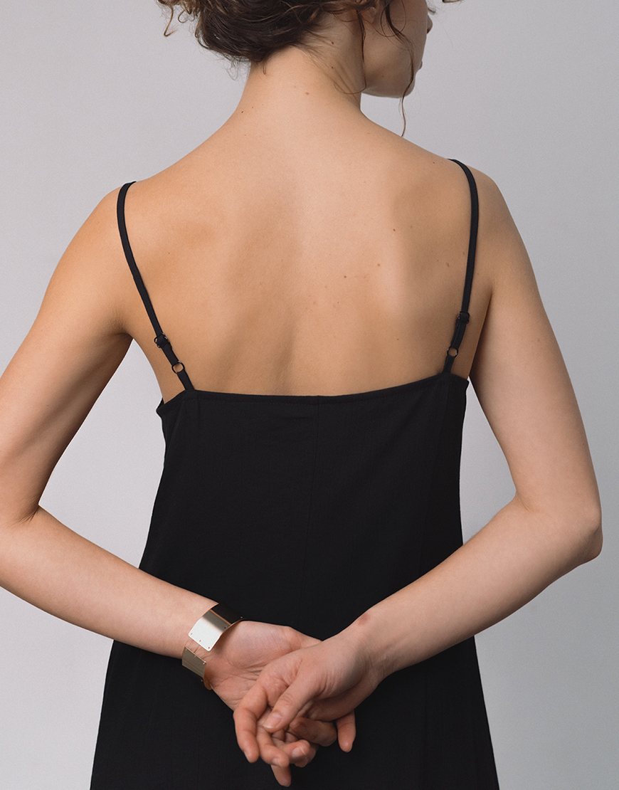 IMG_5144 Сукня на ґудзиках чорна NOMA STUDIO (NOMA_252025) - фото 4