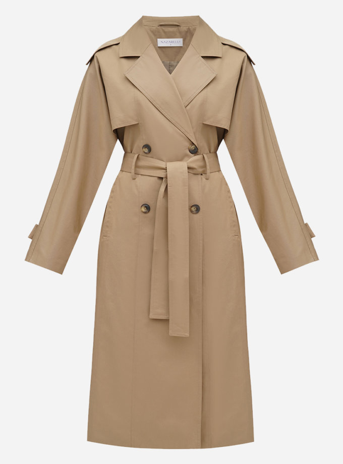 Тренч бежевий NAZARELL! (NZRLL_НФ-00000269)