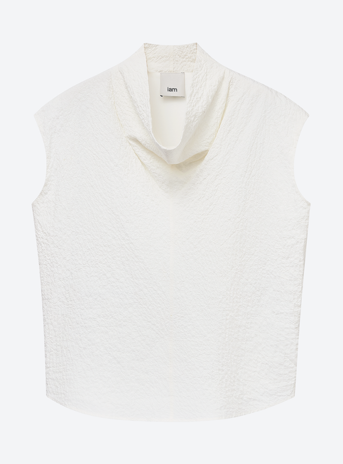 Топ Elise in Pearl White IAM (IAM_ELS/TP/WHT)