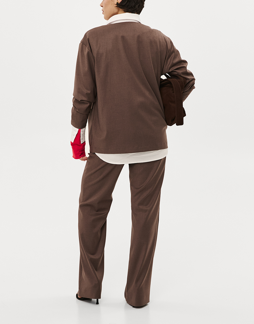 NAZARELLI14817 Штани прямі мокко NAZARELL! (NZRLL_shtany-priami-mokko) - фото 3