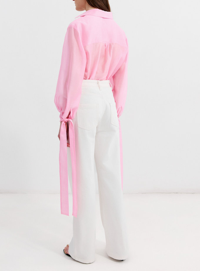 Молочні джинси прямого крою L.A.B BY TERNOVSKAYA (LAB_SS2518)