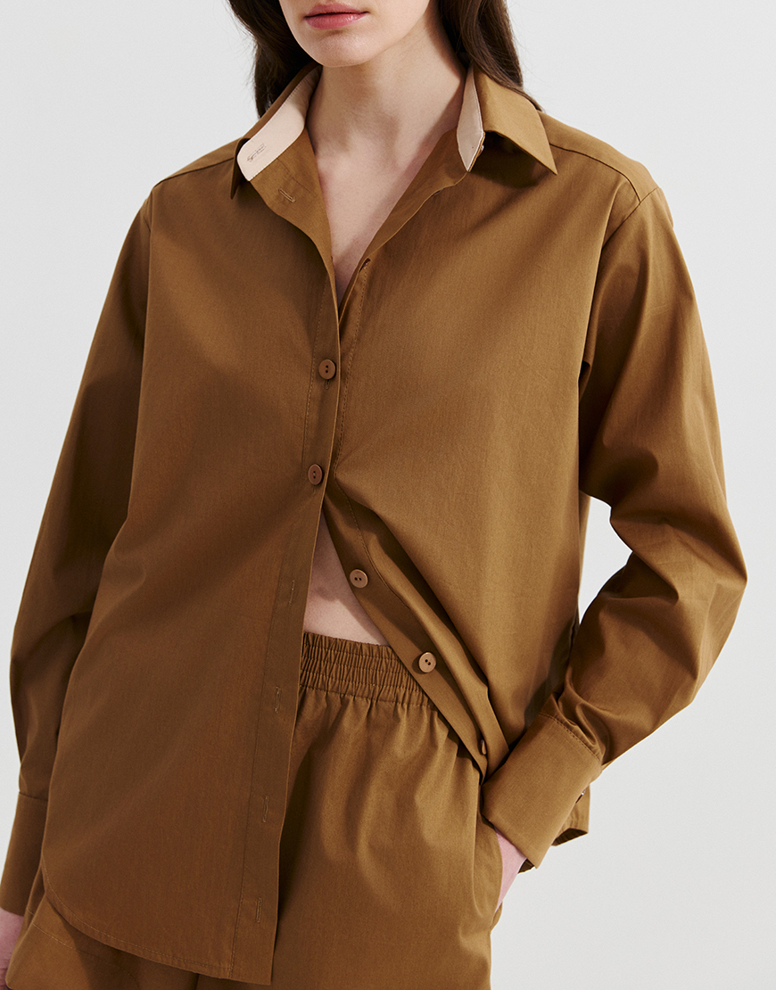 Evoto Костюм з сорочки та шортами з бавовни L.A.B BY TERNOVSKAYA (LAB_SS2520) - фото 3