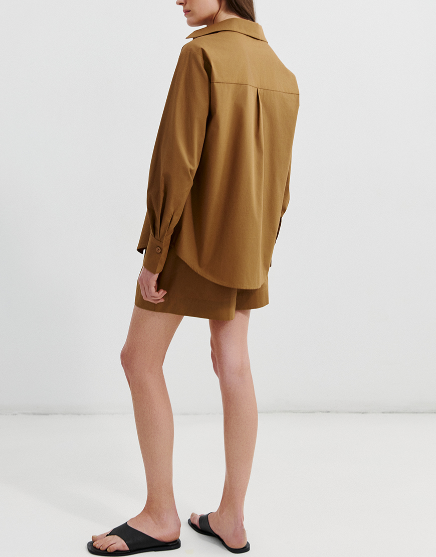 Evoto Костюм з сорочки та шортами з бавовни L.A.B BY TERNOVSKAYA (LAB_SS2520) - фото 2