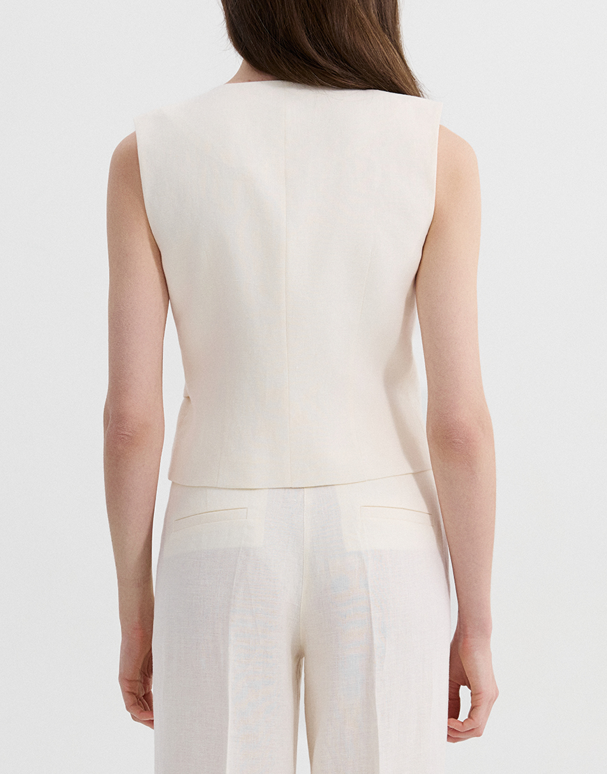 Evoto Жилет з натурального льону L.A.B BY TERNOVSKAYA (LAB_SS2524) - фото 3