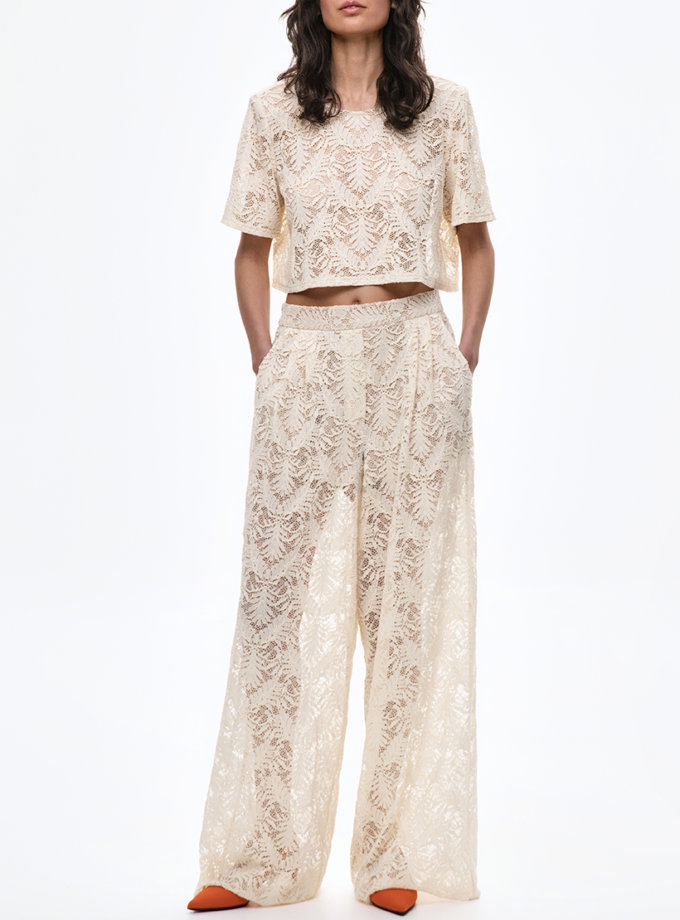 Штани Rosalie in Cream IAM (IAM_RSL/PNT/CRM)