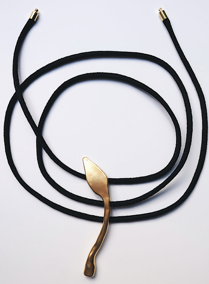 Намисто Leaf on the rope ARKULYA (ARK_043)