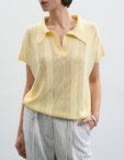 Поло Lace жовте SAVOUR (SVR_JR-1320) - фото 4