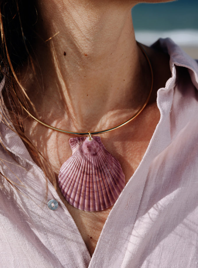 Намисто Shella фіолетове ARKULYA (ARK_047)