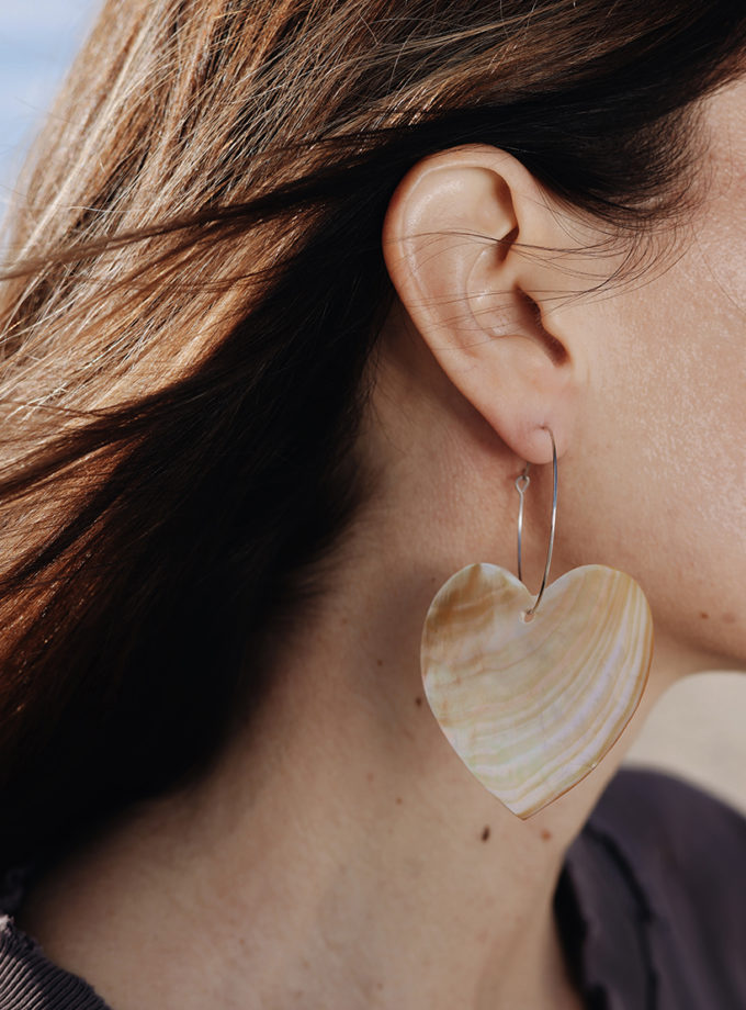 Сережка Mother of pearl ARKULYA (ARK_054)