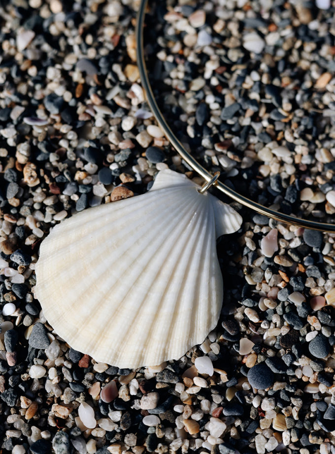 Намисто Shella біле ARKULYA (ARK_46)