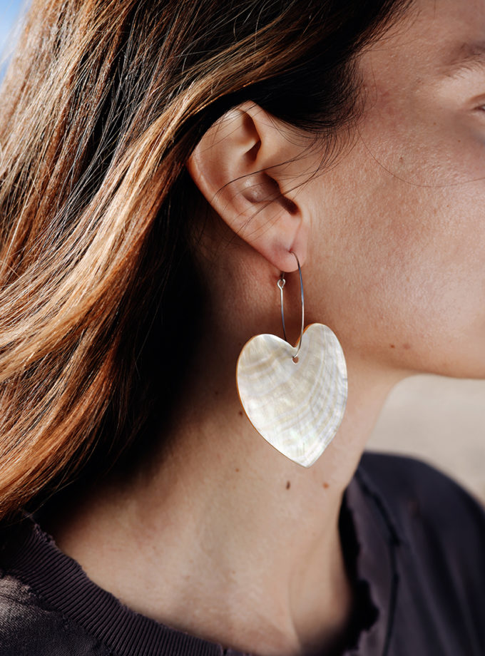 Сережка Mother of pearl ARKULYA (ARK_054)