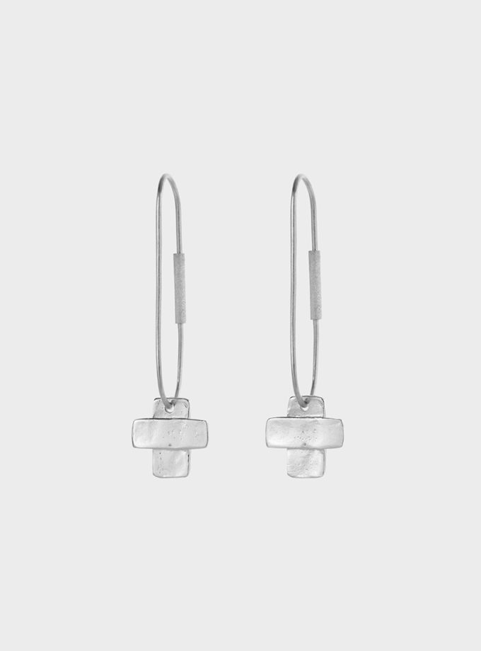 Сережки Хрестики GUSH (GSH_FEC028)