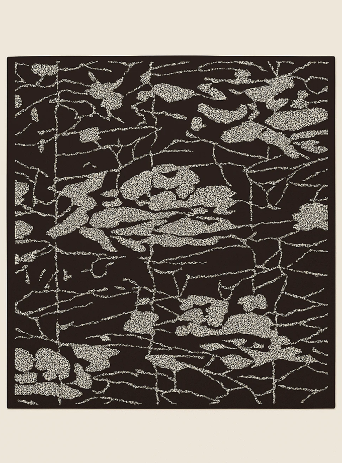 Хустинка шоколадна BÚDZIKO (BDZ_HSCF-BRWN-SS25)