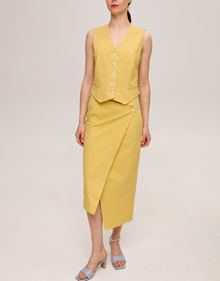 3967-1 Жилет приталеного силуету ANNA YAKOVENKO (AY_3967) - фото 3