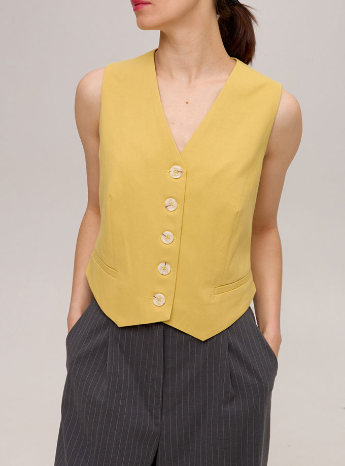 Жилет приталеного силуету ANNA YAKOVENKO (AY_3967) - фото 9