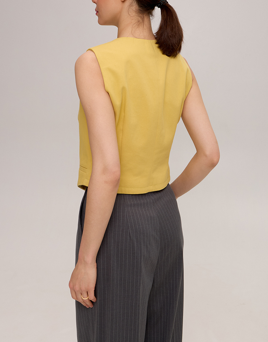 3967-6 Жилет приталеного силуету ANNA YAKOVENKO (AY_3967) - фото 2