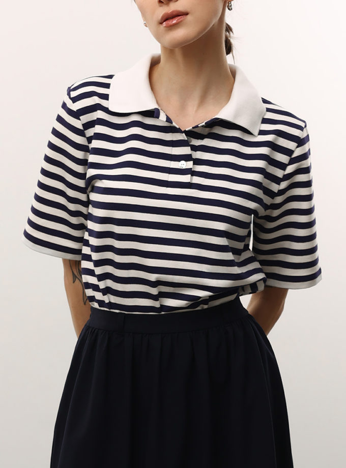 Тільник морячка з коротким рукавом LiSOLODKA (LS_0016_25)