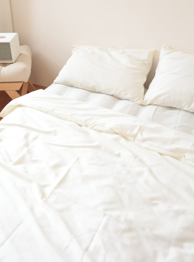 Комплект постільної білизни Сатин №3 молочний BEDCLOZZZES (BEDCLZ_15709)