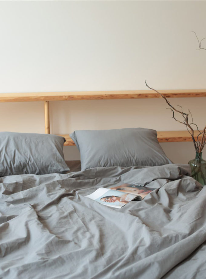 Комплект постільної білизни Варена бавовна grey №53 BEDCLOZZZES (BEDCLZ_15876-5)