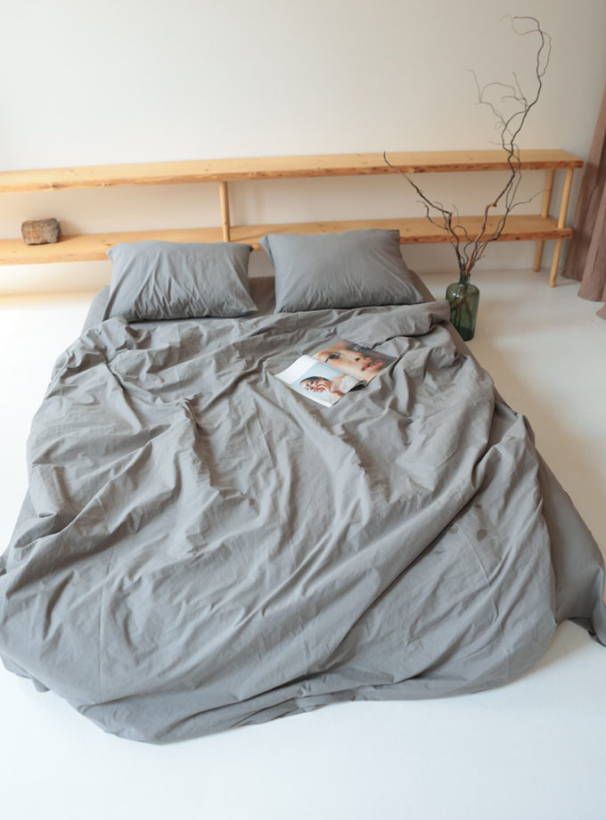 Комплект постільної білизни Варена бавовна grey №53 BEDCLOZZZES (BEDCLZ_15876-5)