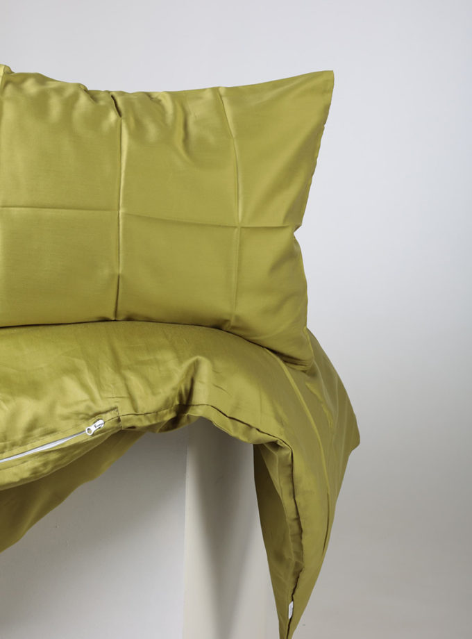 Комплект постільної білизни Сатин матча №53 BEDCLOZZZES (BEDCLZ_9793)