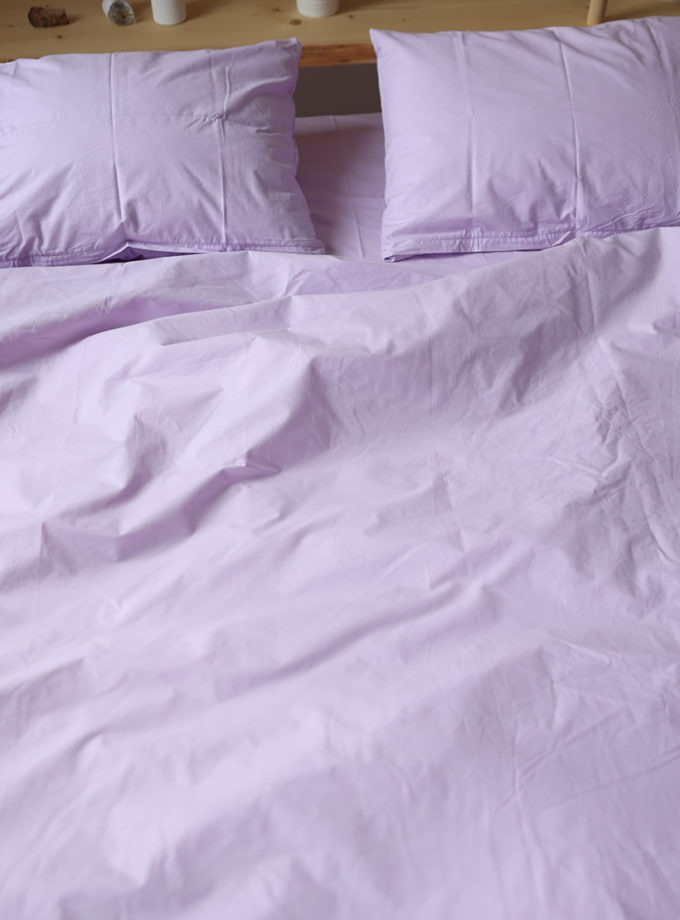 Комплект постільної білизни Фіалковий ранфорс №106 BEDCLOZZZES (BEDCLZ_12985)