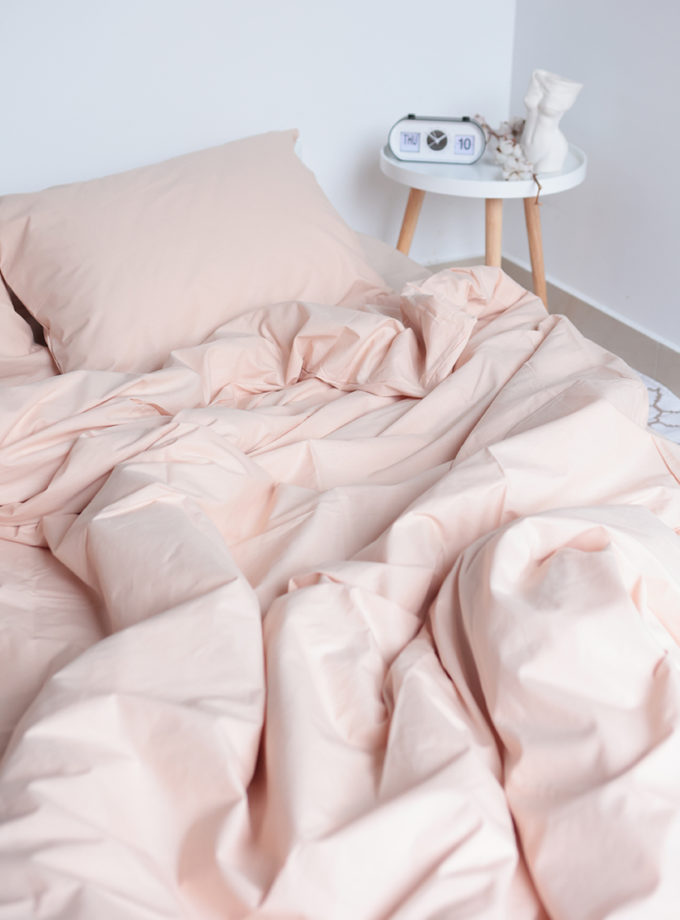 Комплект постільної білизни Пудровий ранфорс №5 BEDCLOZZZES (BEDCLZ_10150)