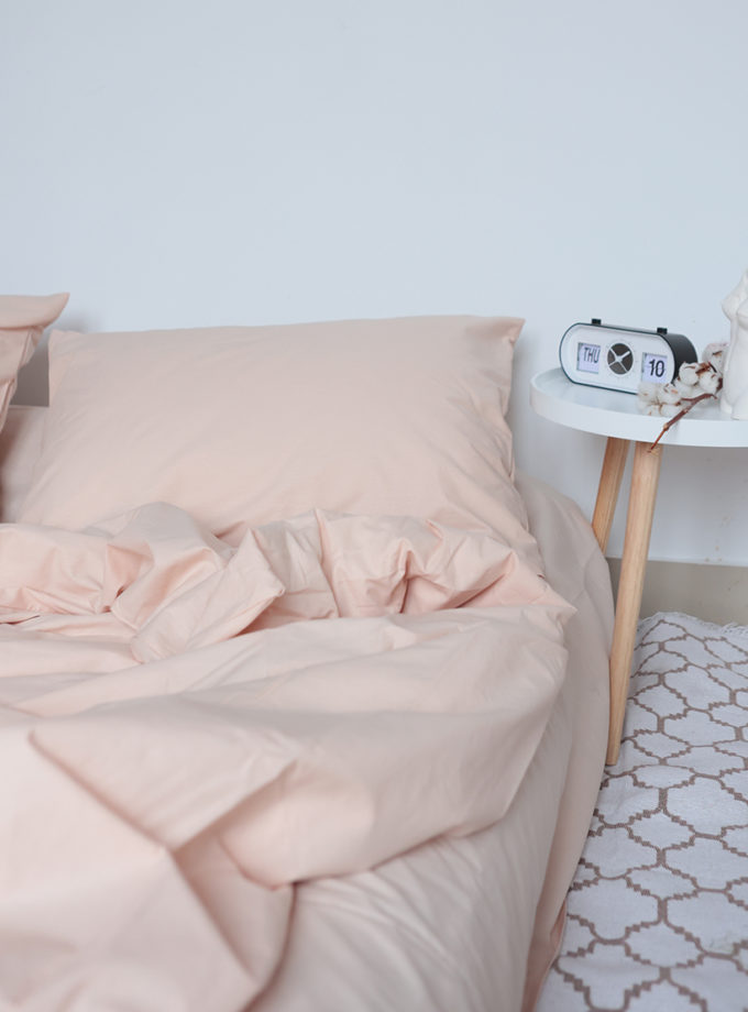 Комплект постільної білизни Пудровий ранфорс №5 BEDCLOZZZES (BEDCLZ_10150)