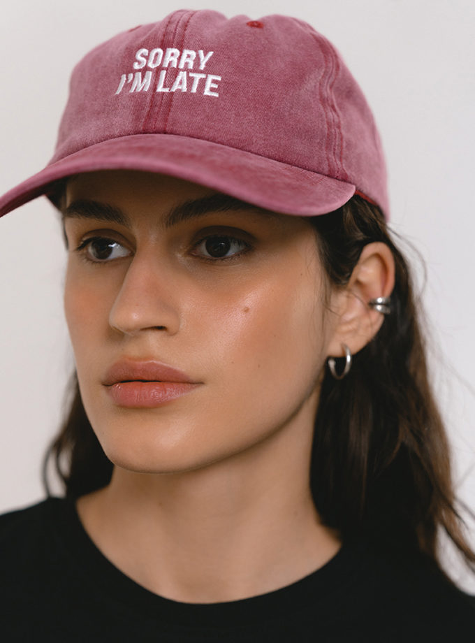 Кепка бордова Sorry BALCONY GARMENT (BLCN_1450)