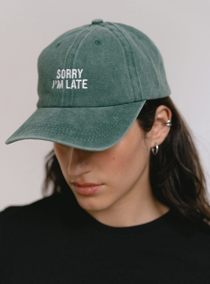 Кепка зелена Sorry BALCONY GARMENT (BLCN_1444)