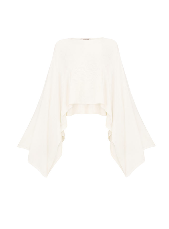 Кейп Edith молочний J.D.WOOL (JDW_ J.D.5038)