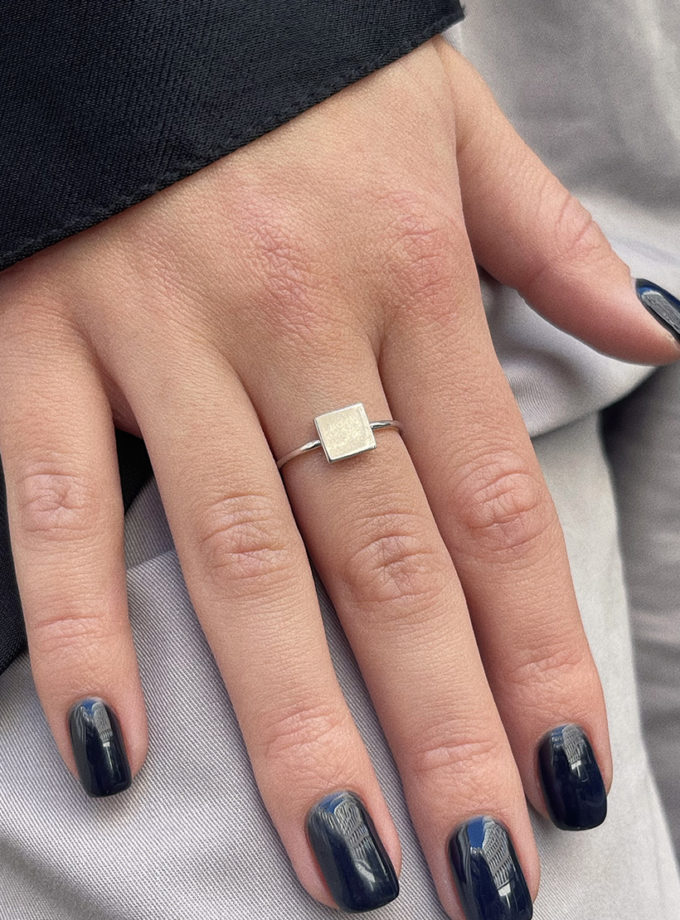 Каблучка Square SILVER STORIES (SS_SSR033)