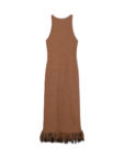 Сукня кемел вʼязане з оборкою по низу IRARO (IR_SS25_DC_018)