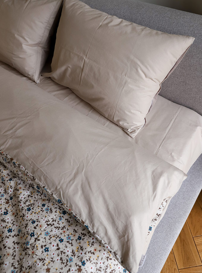 Комплект постільної білизни Ранфорс квітковий принт №6606+7 BEDCLOZZZES (BEDCLZ_15690-5)