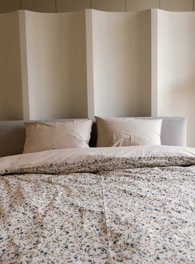 Комплект постільної білизни Ранфорс квітковий принт №6606+7 BEDCLOZZZES (BEDCLZ_15690-5)