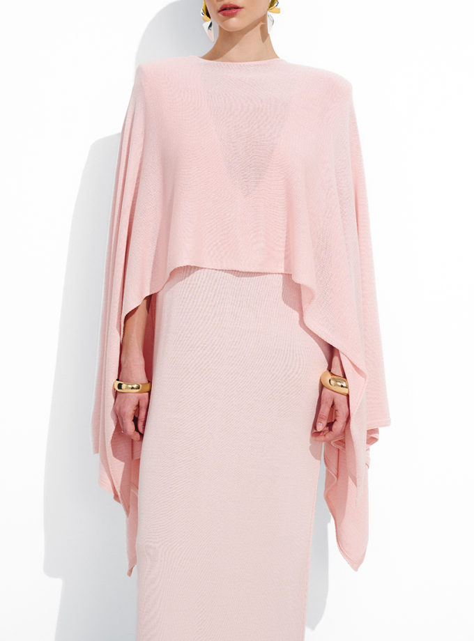 Кейп Edith рожевий J.D.WOOL (JDW_J.D.5039)