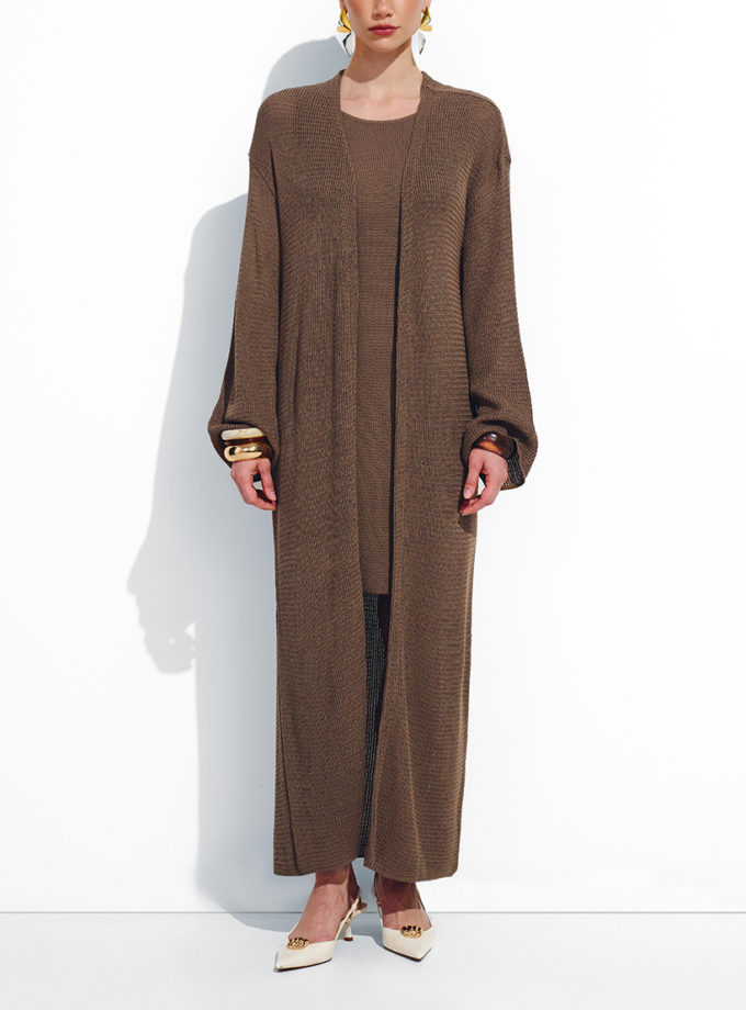 Кардиган Anna мокко J.D.WOOL (JDW_J.D.5045)