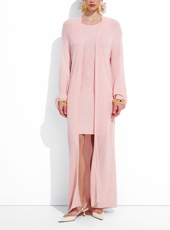 Кардиган Anna рожевий J.D.WOOL (JDW_J.D.5042)