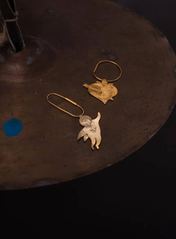 Сережки Янгол і серце GUSH (GSH_MA025)