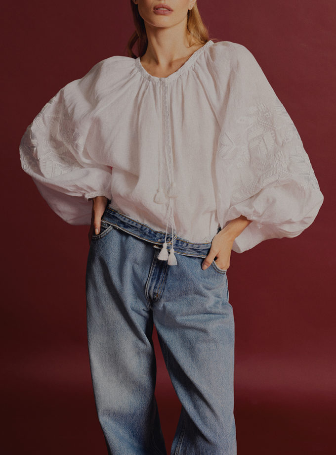 Сорочка  Царська квітка VARENYKY FASHION (VRNK_UA-7705)