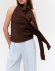 Топ коричневий з шаллю TWINSIS CLOTHES (TW_TS_OP 3242118) - фото 5